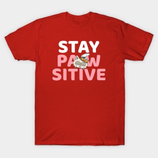 kittyswat Andy Stay Pawsitive T-Shirt